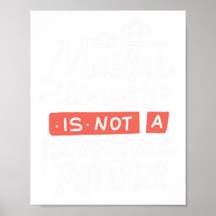 Krankheit ist kein persönliches Versagen  Poster