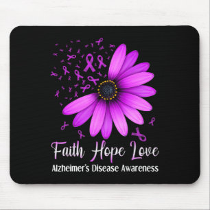 Krankheitsbewusstsein Glaube Hoffnung Liebe Lila B Mousepad
