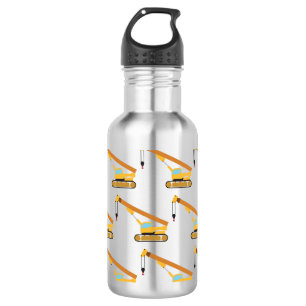 Krankonstruktionstrucks Edelstahlflasche