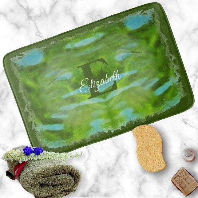 Kranreflektion auf dem Fluss 0335 Badematte (Von Creator hochgeladen)