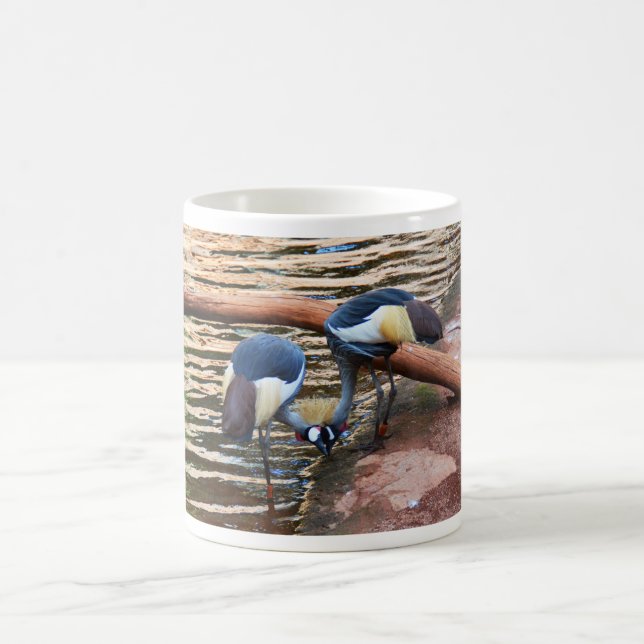 Kranvogel Kaffeetasse (Mittel)