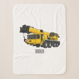 Kranwagen Cartoon-Illustration Sherpadecke