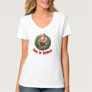 Kranz des Weihnachtsmanns T-Shirt
