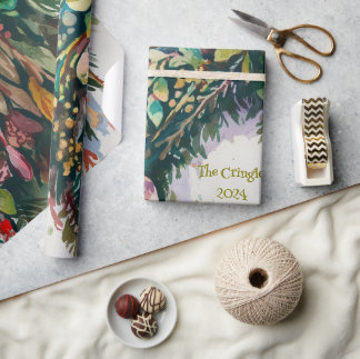 Kranz Geschenkpapier