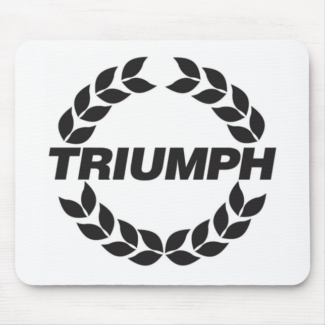 Kranz-Triumph-Logo Mousepad (Vorne)