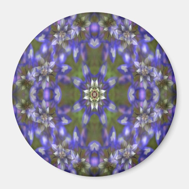 Kranz von Lupine.... Magnet (Vorne)