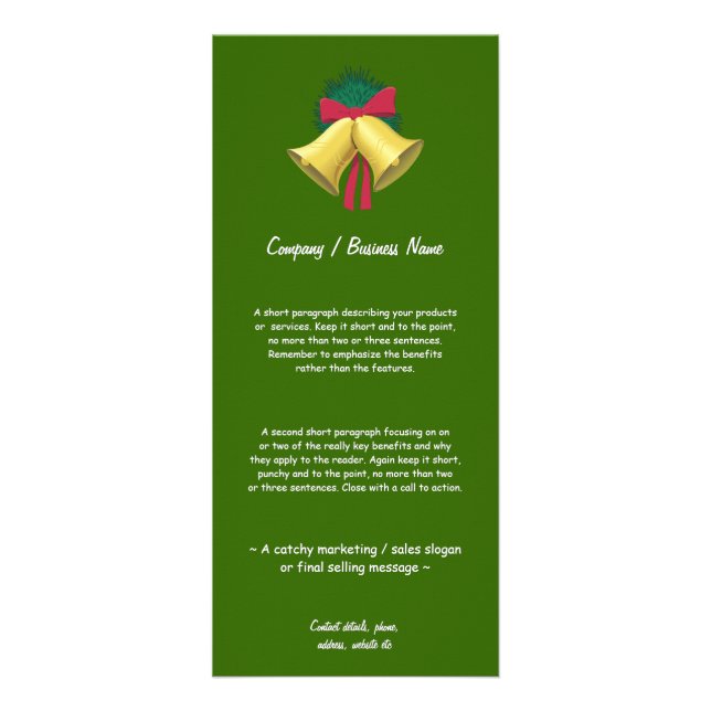 Kranz Werbekarte (Vorne)