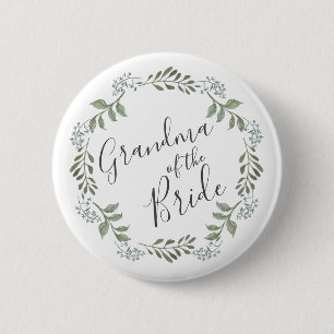 Kränze Botanische Sage Greenery Oma der Braut Button