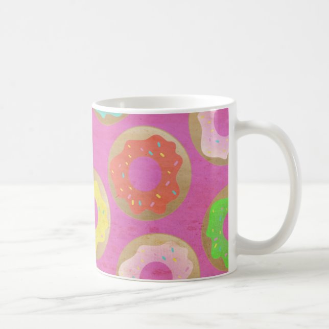 Krapfen-Liebhaber Kaffeetasse (Rechts)