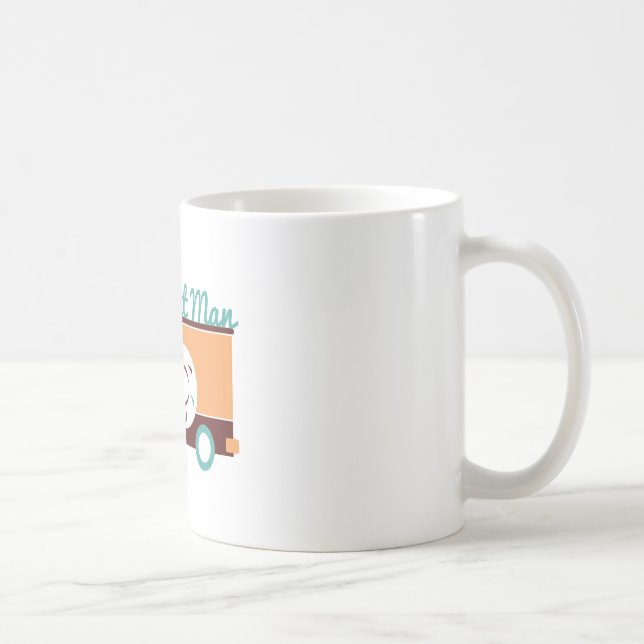 Krapfen-Mann Kaffeetasse (Rechts)