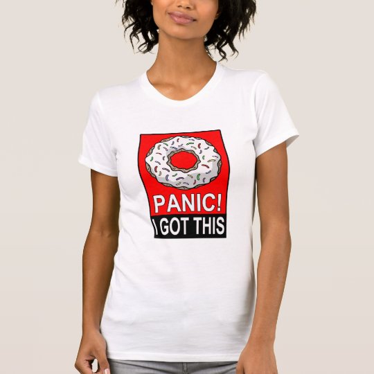 Krapfen-Panik erhielt ich diesen T - Shirt