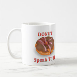 Krapfen sprechen mit mir Tasse