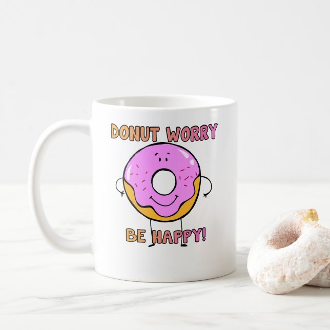 Krapfensorge Kaffeetasse (Mit Donut)