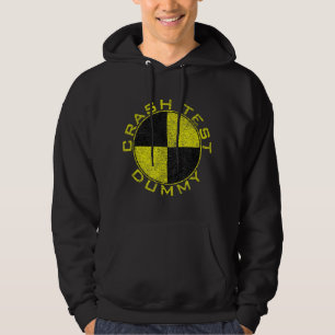 KRASH TEST DUMMY COSTUME, ALS WÄRE ICH EIN KRASH T HOODIE
