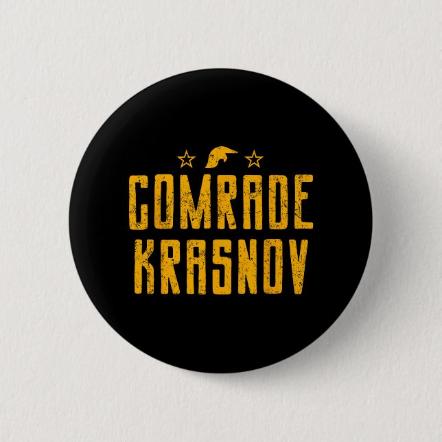 Krasnov Ussr Agent 1987 Button (Vorderseite)