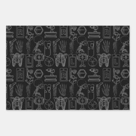 Krass Tech-Geschenkwrap Geschenkpapier Set