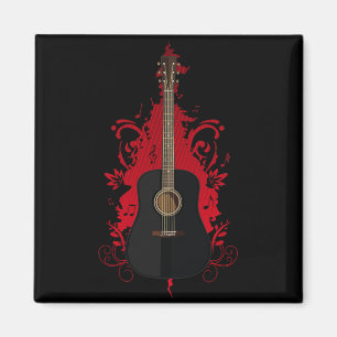 Krasse Gitarre Magnet