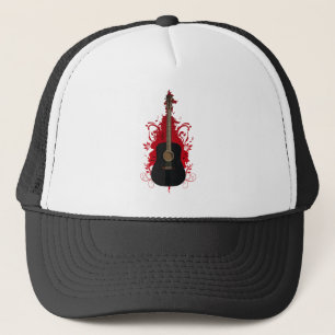 Krasse Gitarre Truckerkappe