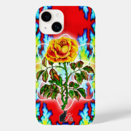 Krasse Krasse Rose Case-Mate iPhone 14 Hülle