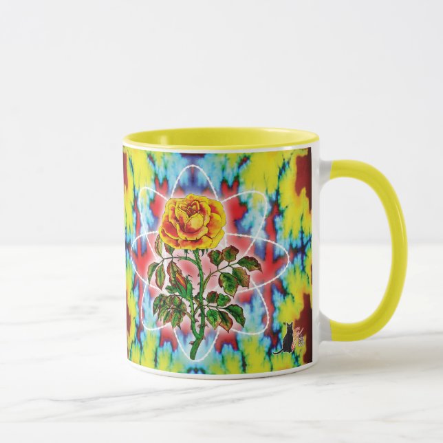 Krasse Krasse Rose Tasse (Rechts)