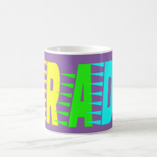 KRASSE Neonfarben Kaffeetasse