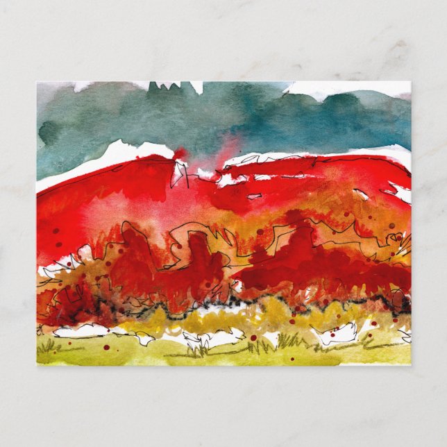 Krasse Springs Postkarte (Vorderseite)