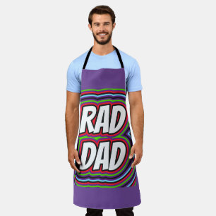 KRASSE VATER VATER'S DAY RETRO All-over Print-Schü Schürze