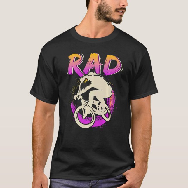Krasser Bmx-80er T-Shirt (Vorderseite)