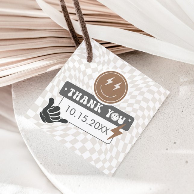 Krasser Cooler Typ | Boys Retro Skater Birthday Ge Geschenkanhänger (Von Creator hochgeladen)