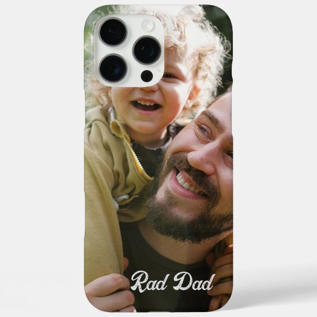 Krasser Vater iPhone 16 Pro Max Hülle (Rückseite)