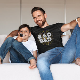 Krasser Vater Kid's Geschenk an Vaterweiße Typogra T-Shirt