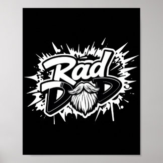 Krasses Vater Poster - Cooles Vatertagsgeschenk fü