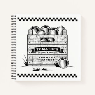 KRATE DER TOMATEN NOTIZBUCH