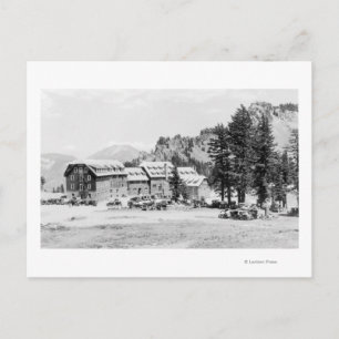 Krater Lake Lodge FotoCrater Lake, OR 2 Postkarte