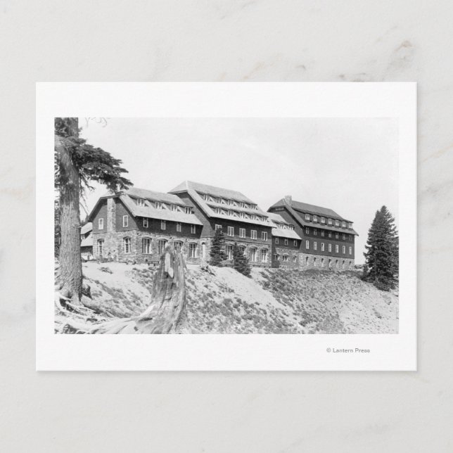 Krater Lake Lodge FotografKrater Lake OR Postkarte (Vorderseite)