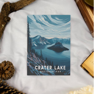 Krater Lake National Park: Eine blaue Oase Postkarte