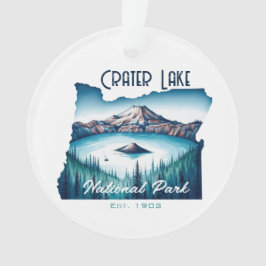 Krater Lake National Park Souvenir Geschenk Ornament