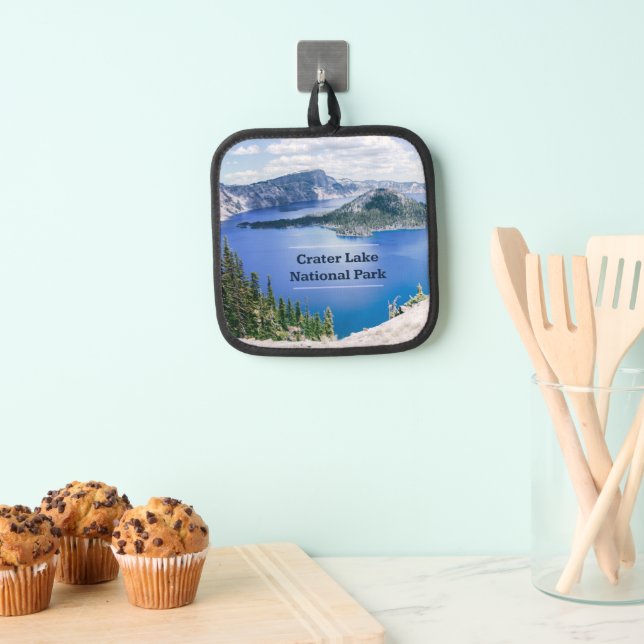 Krater Lake National Park Souvenir Geschenk Topflappen (Insitu (Hängend))