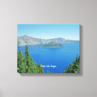 Krater Lake Oregon Landschaftliches Foto