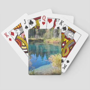 Krater Lake Oregon Spielkarten