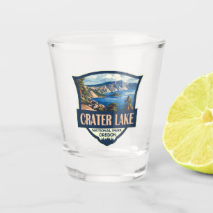 Krater Nationalpark California Parco Tassino Abzei Schnapsglas