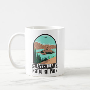Krater Nationalpark California Vintag Kaffeetasse