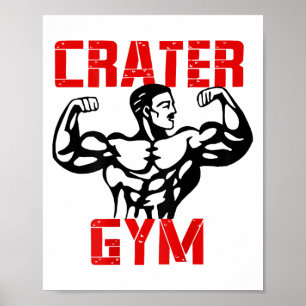Krater-Turnhalle Poster