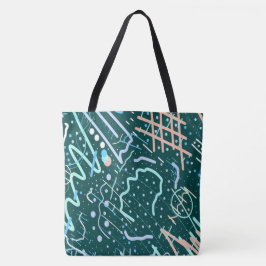 Krater und Kometen Tasche