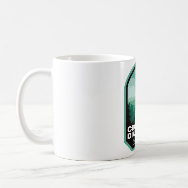 Krater von Diamonds Staat Park AR Camping Kaffeetasse (Links)