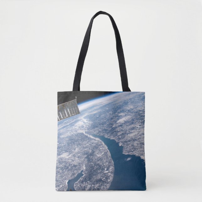 Krater von Manicouagan und der Fluss St. Lawrence Tasche (Vorderseite)