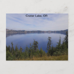 Kratersee, OR Postkarte