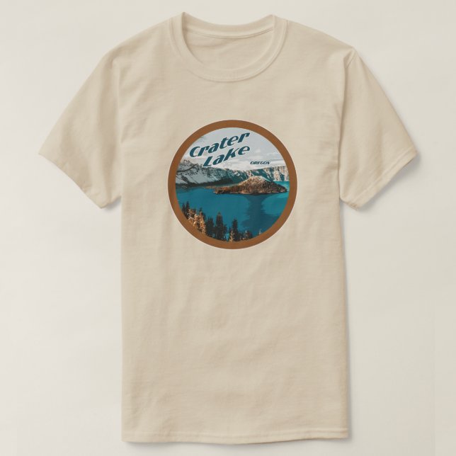 Kratersee - Oregon T-Shirt (Design vorne)