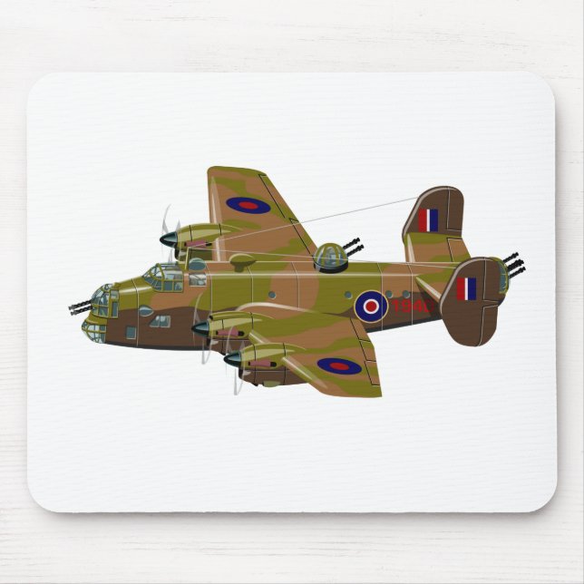 Kratoon Retrobomber Mousepad (Vorne)