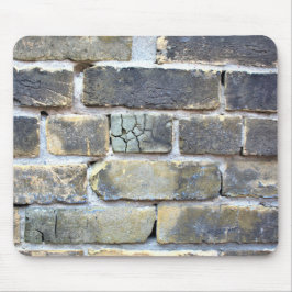 Kratze und knurrende Ziegelmauer Mousepad